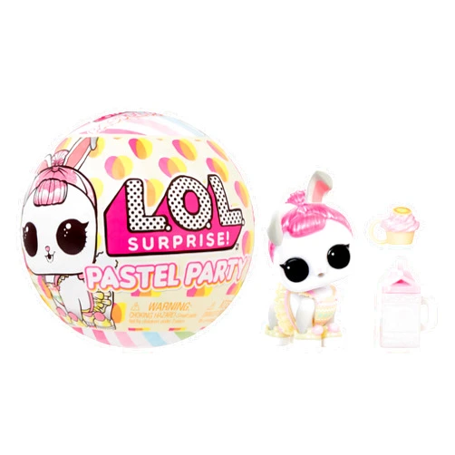 L.O.L. Surprise! LOL Surprise Pastel Party Collection Limited-Edition Doll with 6+ Surprises to UNbox Including Hops Bunny with Matching Easter Fashions and Accessories – Great Gift for Kids Ages 4+