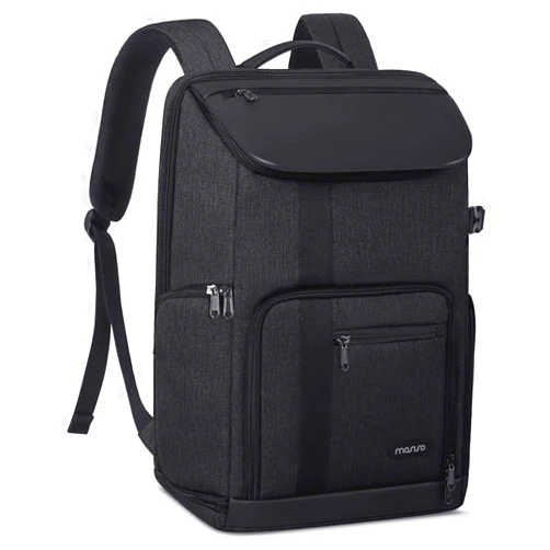 MOSISO Camera Backpack 17.3 inch, DSLR/SLR/Mirrorless Case Large Men/Women Photography Camera Bag with Laptop Compartment&Tripod Holder&Rain Cover Compatible with Canon/Nikon/Fuji/Laptop, Space Gray