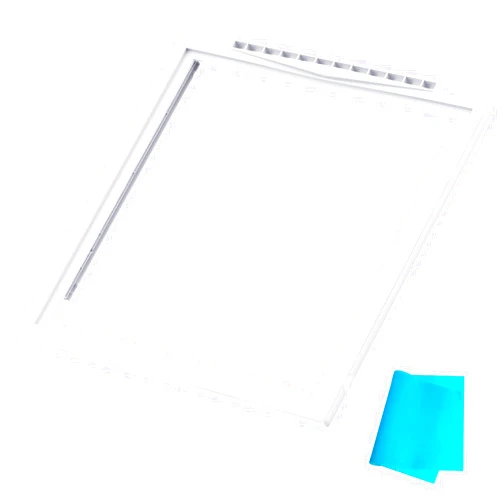 ALVAR UPGRADED 241969501 Shelf Frame without Glass Refrigerator Compatible with Frigidaire Shelf Replacement Refrigerator Crisper Drawer Pan Cover Parts LFSS2612TF0, FGHS2631PF4A, FFSS2615TS0 Shelves