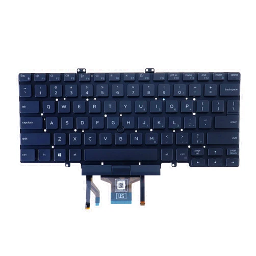 Shun Chen TECH Laptop Keyboard,Backlit,No Keyboard Trim,Replacement Keyboard Compatible with DELL Latitude 5400 5401 5410 5411 7400 7410 Series Laptop,Dual Pointing,US Layout