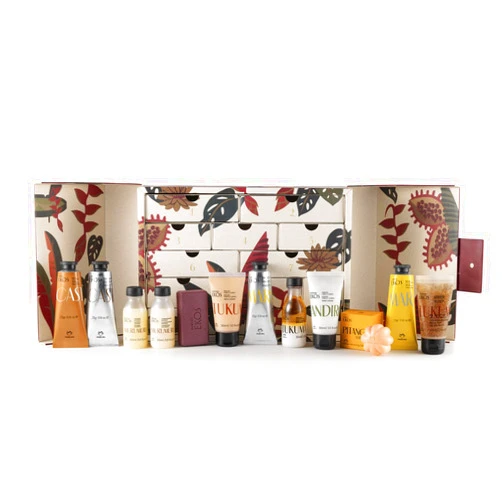 natura Ekos Advent Calender - Encounters with the Amazon 12 Piece Mini's Set - Gift The Best of what Natura has to Offer your Skin, Body, Hair, Hands and More