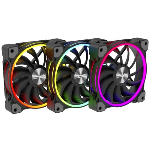 Alpenföhn Wing Boost 3 High Speed ARGB with 1 x 120 mm PWM Fans, Computer Fans, PC Fans with a Maximum of 2200RPM Compatible Cooler PC Case