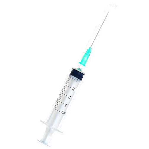 SHAOTONG 5ml Syringe with 21G 1.5In Needle - Disposable Individual Packaging (5ML-21G-20PACK)