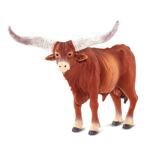 Safari Ltd. Watusi Bull Figurine - Detailed 6