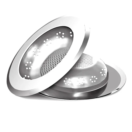 LMOMSS Sink Drain Strainer,2 Pack Stainless Steel Kitchen Sink Strainer,4.5