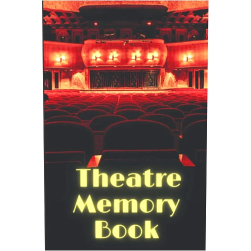 DramaLlama Designs Theatre Memory Book: A Journal to Relive Your Visits to see Drama, Comedy and Musicals at the Theatre