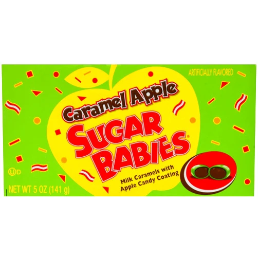 Tootsie Roll Sugar Babies Caramel Apple (5 oz Boxes) 3 Pack