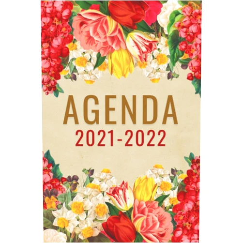 Sam__ Arte Publishing Agenda 2021 2022: Organizador semanal | 16 meses desde Septiembre a Diciembre de 2022 | 2 páginas = 1 semana | Práctico, útil |Flor | Regalo mujer , familia y amigos (Spanish Edition)