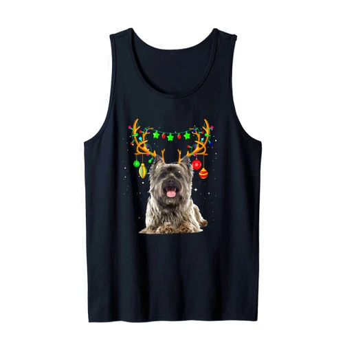 Cool Cute Cairn Terrier Reindeer Apparel Awesome Cairn Terrier Reindeer Funny Christmas Dog Gift For Xmas Tank Top