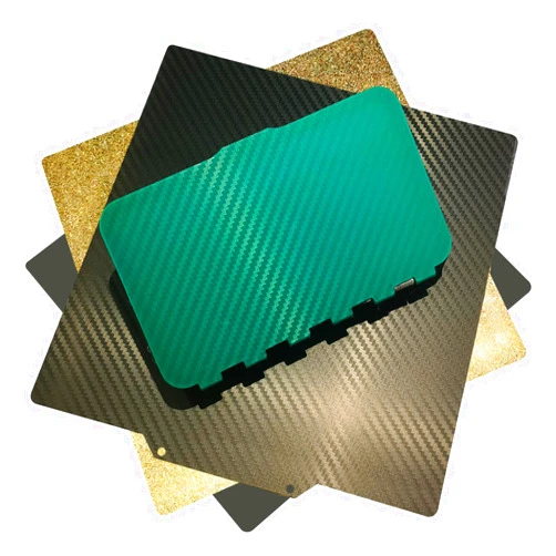 Shion.Kwoo Upgraded Smooth/Textured PET+PEI Sheet 310x320mm Double-Sides Spring Steel Build Plate Magnetic Flexible Heated Bed for CR-10/CR-10 V2/CR-10 V3/CR-10S Pro V2/CR-X/Ender 3 Max 3D Printer.