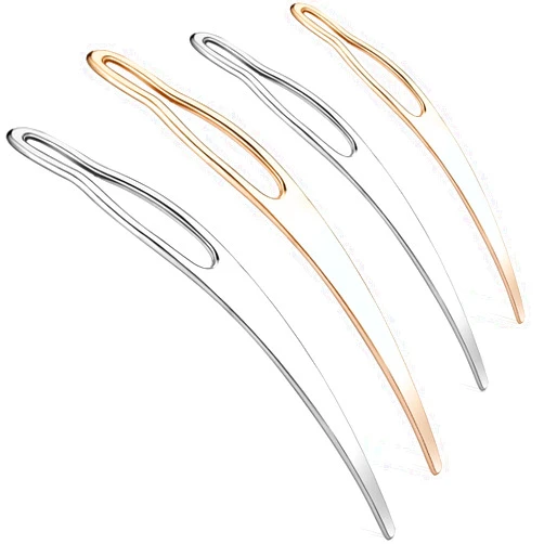 WILLBOND Dreadlock Interlocking Tool for Locs, Easyloc Hair Tool for Dreadlocks, Interlocks or Sisterlocks, Tightening Accessory(Gold, Silver)