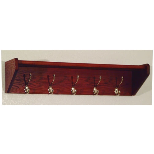 FixtureDisplays® 5 Hook Shelf 104061