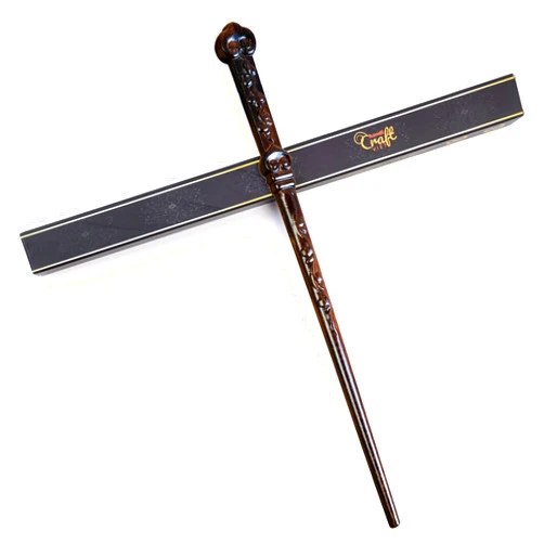 Handicraftviet Wooden Heart Wand, Magic Wand 15' for Witchcraft Collectible, Magical Gift for Children and Adults on Halloween, Christmas and Birthday Party (Heart Wand)