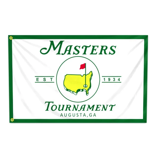 Fnaners Masters Flag Golf Flag 3x5 Ft Masters Golf Flag Double Sided Mirror Print Golf Banner Funny Man Cave Meme Wall Flags for Outdoor Room Teen Girls Indoor Bedroom and College Dorm Garage Tapestry Decor