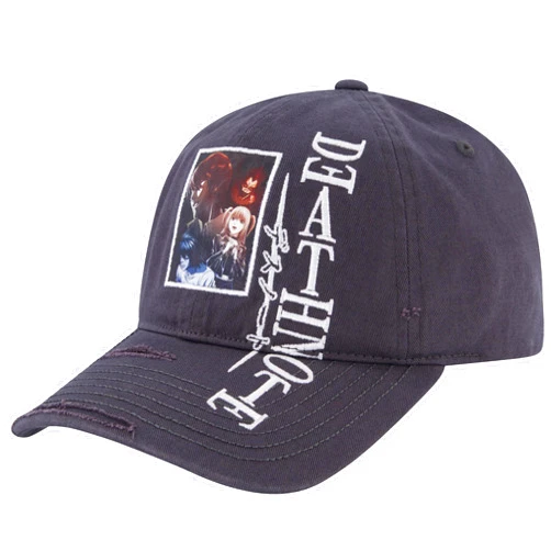 Concept One Death Note Hat, Adjustable Baseball Cap with Curved Brim, One Size