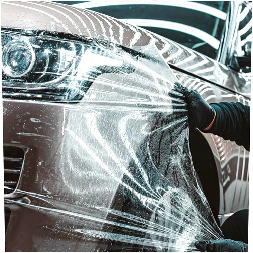 ISFFILM Paint Protection Film Self Healing Clear PPF Film TPU Transparent Scratch Resistant hydrophbic Car Wrap Film 2M Ample (1.52M*2M) for Testing (T7)
