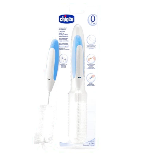 Chicco 00069189200000 3-In-1 Bottle Brush 0 M+