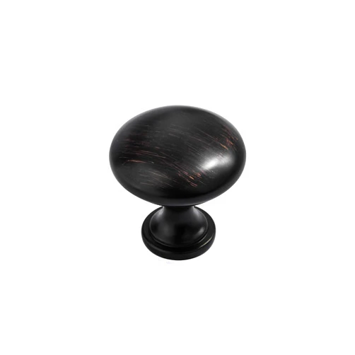 AHOSAR Kitchen Cabinet Knobs and Pulls Oil Rubbed Bronze Drawer Knobs Single Hole Closet Door Knobs Dresser Handles Furniture Knobs,2 Pack
