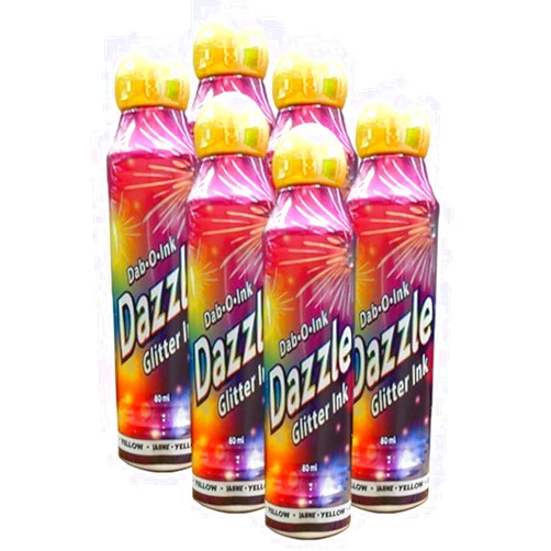 Dazzle Six Pack 3oz Yellow Bingo Dauber
