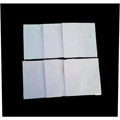 Artist Unknown abc01-H15092902- 6 Pack Microfiber Cleaning Cloth 90mmx90mm, Ultra weight, For Cell Phone screen, LCD, Camera Lens, Glasses, Lenses, iPhone, iPad, Tablet, and other Delicate Surface