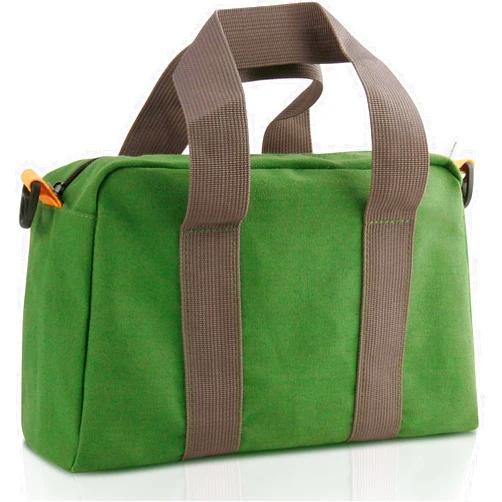 MJFSGYO 13 Inch Wide Mouth Tool Bag, Power Tool Bag, Heavy Duty Canvas Tool Storage Bag, Large Capacity Multipurpose Zipper Soft Tote Organizer Pouch, for Electrician, Plumbing, Gardening, Tools Bags for Men