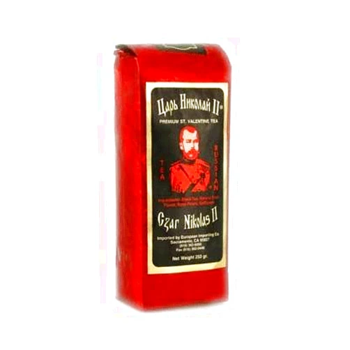 Russian Tea Tea Czar Nicolas II /Premium St Valentine Tea/ (Red) 250 gr/8.8 oz