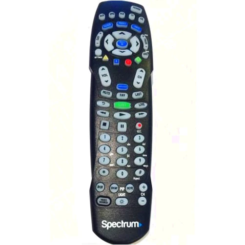 Spectrum_TWC1 TIME Warner Spectrum Formerly TIME Warner Cable RC122 Backward Compatible Remote Control with Batteries for Arris/Motorola HD DVR Digital Receivers Only (Pack of One)