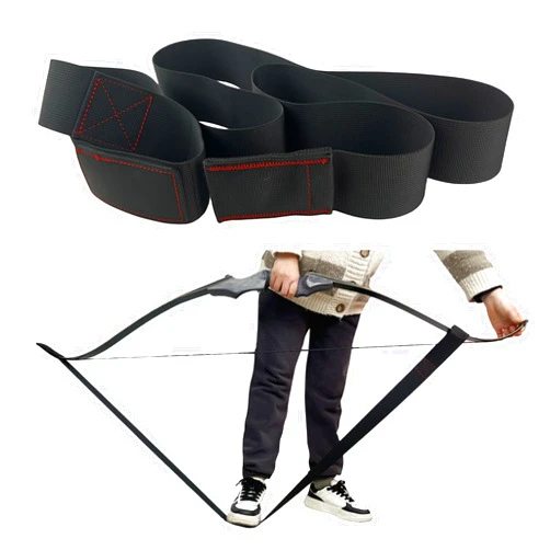 - QI HUO JU - Archery Bow Stringer Recurve Bow Stringer Tool to Install Bow String Easily - Ideal Longbow Traditional Bow Stringer for Archery Target Practice, Hunting Accessories