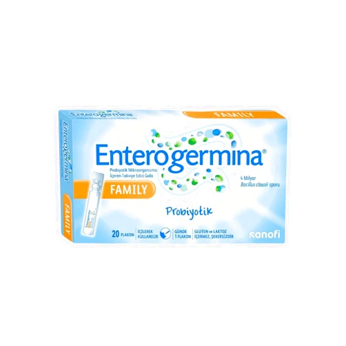 Generic Enterogermina Adult Probiotic Liquid 4 Billion CFU/5mL 20Vials