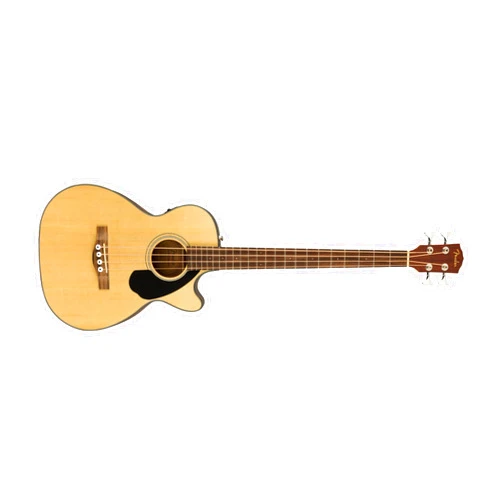 Fender CB-60SCE Acoustic Bass, with 2-Year Warranty Natural, Laurel Fingerboard