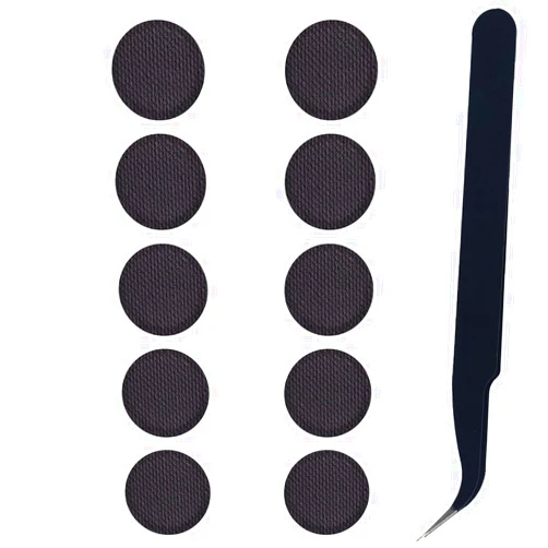 TENNMAK Dust Filter Replacement for TONEMAC N18 / PocBuds T60/ SoundPEATS Q30/Matast C16/ Lecefty i35plus/ OFNEX X19/ occiam T19/ Ltinist X29/ TRAUSI i27F Earbuds Dust Mesh * 5 Pairs