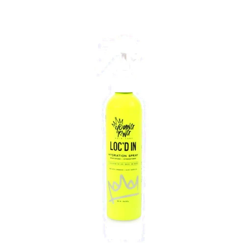 YOUNG KING HAIR CARE Daily Hydration Spray for Locs, Dreads, Braids, and Twists | Lemongrass and Black Castor Oil | Scalp Moisturizer, Dreadlock Spray - Natural Loc, Dreads Care and Maintenance (8oz)