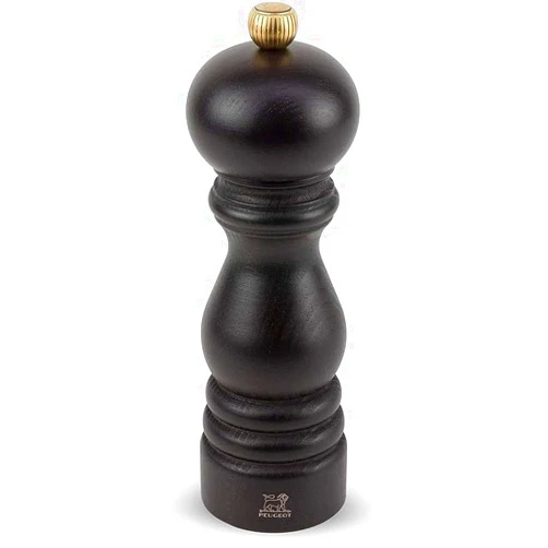 Peugeot - Paris Manual Pepper Mill - Adjustable Grinder - Beechwood, Chocolate