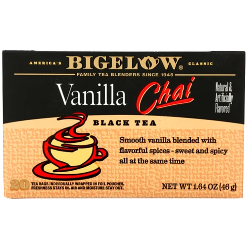 Bigelow Tea Bigelow B79593 Bigelow Special Blend Vanilla Chai Tea -6x20 Bag