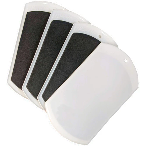 EZ Moves Furniture Slides for Carpet, Professional (11” x 7”) - Easily Move Sofas, Loveseats, Cabinets, Bookcases, and More (4 Slides per Set)