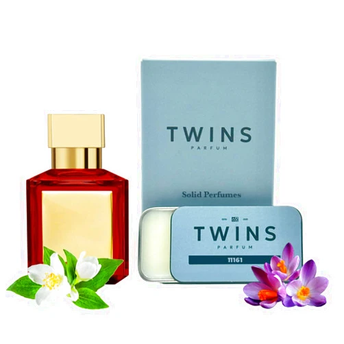 TWINS PARFUM No.11161 | Impression of Bac. Rou 540 Extrait de Parfum | Unisex For Women and Men Solid Perfume | 053.4 Oz / 15 gr