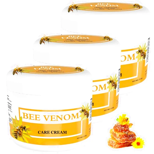 ZIXGIAH 3Pcs Bee Venom Cream, New Zealand Bee Venom Cream（30g/1PCS）