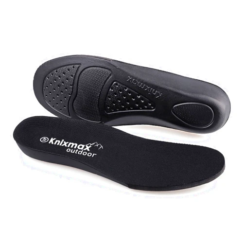 Knixmax Outdoor Insoles for Hey Dude Replacement Women Comfortable Insole Plantar Fasciitis Shoes Sole Mens Memory Foam Arch Support Inserts