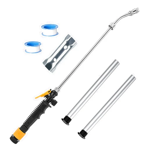 RVOREN 6Pcs RV Water Heater Anode Rod & Flush Wand Combo with Element Socket, 9.25