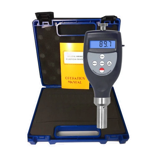 VTSYIQI Digital Shore C Durometer Hardness Tester Meter 10 to 90HC Rubber Hardness Gauge Meter Hardness Testing Durometer Sclerometer for Middle Hard Rubber Materials Shore Hardness Testing Tools
