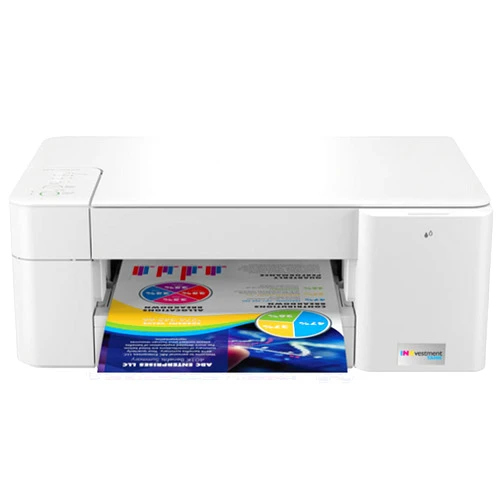 Brother MFC-J1205W INKvestment -Tank Wireless Multi-Function Color Inkjet Printer with Up to 1-Year in Box