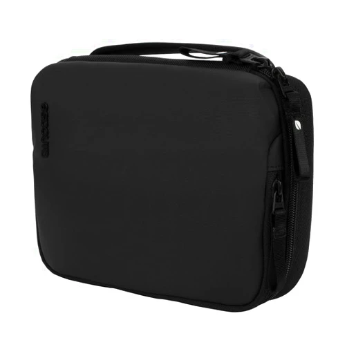 Incase A.R.C Accessory Organizer - Electronic Organizer Travel Case + Cord Storage - Efficient Cable Management - Compact & Durable Electronics Organizer, Black (10 x 3 x 2 in.)