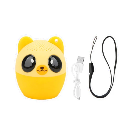 VBESTLIFE Mini Bluetooth Speaker, Cute Animal Pet Wireless Speakers with Cellphone Selfie Control Function(Bear)