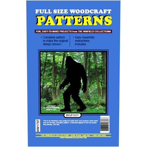 The Winfield Collection 7 Foot Bigfoot Woodworking Project Plan