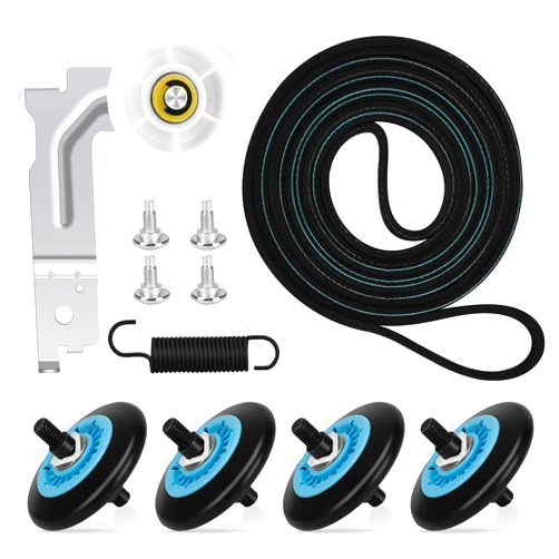 NISHCON Upgraded Dryer Parts for Samsung. Dryer Roller Replacement Kit DC97-16782A, 6602-001655 Dryer Belt, DC93-00634A Idler Pulley, Compatible with Samsung. DV45H7000EW/A2 DV42H5000EW/A3 Dryer by NISHCON