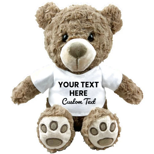 Messenger Bear Personalized Teddy Bear | Custom Valentines Day Gifts | Personalized Stuffed Animals | Valentines Stuffed Animal