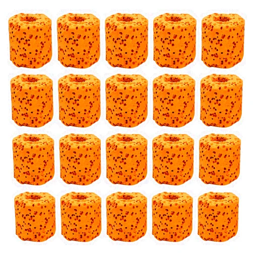 YOLUFER 20 Pcs Water Plants Cultivation Fixed Ring Aquatic Water Plant Fixed Ring Ceramic Plant Pot for Aquarium Landscape