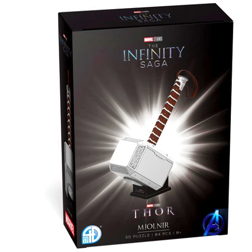 4D Build 4D Cityscape Time Puzzle Marvel Studios 3D Puzzles (Thor's Hammer) (4D51036)