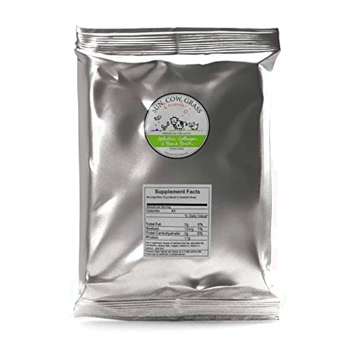 Sun Cow Grass Paleo Protein Bone Broth Powder - Healthy Body Organics (5LB / 2.2kg)