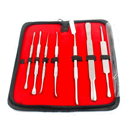 OdontoMed2011® NEW SET OF 7 GERMAN GRADE STAINLESS PERIOSTEAL DENTAL ELEVATORS INSTRUMENTS ODM